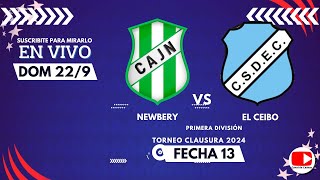 NEWBERY vs EL CEIBO  FECHA 13  220924  CLAUSURA [upl. by Redep]