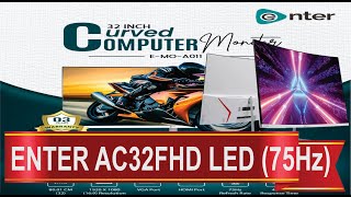 ENTER AC32FHD LED 75Hz BEST PRICE UNDR 10999 [upl. by Coray89]