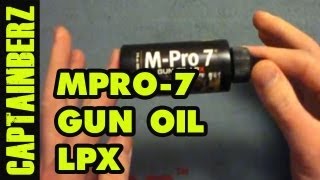 MPRO7 LPX Gun Oil Review [upl. by Naihs]