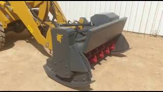 Wuhlf 920 Mulcher ideal for bush clearing [upl. by Noreht]