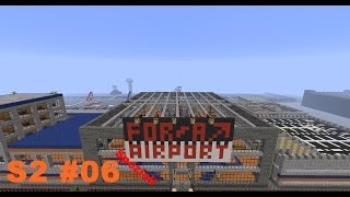 Lets Show Minecraft City DEHD S206  FORMA AIRPORT [upl. by Hi]