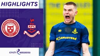 Hamilton Academical 21 Airdrieonians  Penalties Decide Airdrieonians Fate  PlayOff Highlights [upl. by Annayhs]