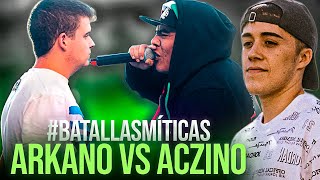 GAZIR REACCIONA A ACZINO VS ARKANO 🏆 RED BULL INTERNACIONAL 🐓 batallasépicas [upl. by Lipinski]