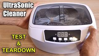 Ultrasonic Cleaner Quick look test and teardown [upl. by Ronn]