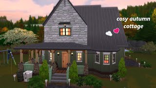 Cosy Autumn Cottage 🍁🍂  The Sims 4 Builds [upl. by Eidarb]