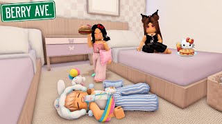 MI HIJA HACE PIJAMADA CON SUS MEJORES AMIGAS SORPRESAS Y MÁS BERRY AVENUE ROBLOX [upl. by Kcirddehs]