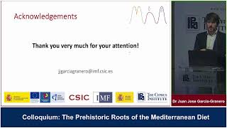 Colloquium The Prehistoric Roots of the Mediterranean Diet [upl. by Neddra34]