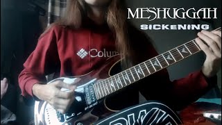 Meshuggah  Sickening guitar and bass cover Djent math metal [upl. by Wendie69]