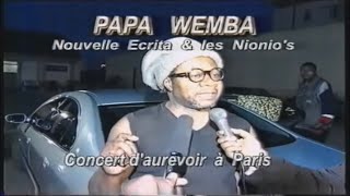 Papa Wemba amp Viva La Musica  Concert Live à la salle LSC 2002 [upl. by Dlanar]