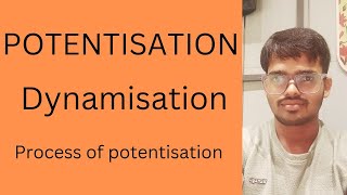 Potentisation  Dynamisation  Homoeopathic pharmacy part 1 pharmacy [upl. by Beore]