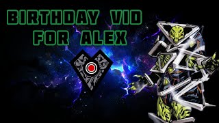 Power Rangers Legacy Wars Birthday vid for Alex featuring Evox [upl. by Elleinahc]