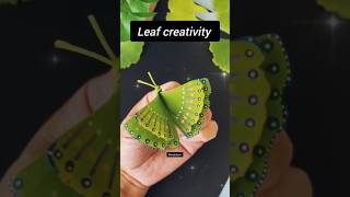 Leaf creativity shortsshorttrending [upl. by Limemann]