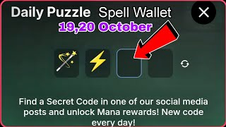 Spell Wallet Daily Puzzle Today 19 October  Spell Wallet Today Puzzle  Spell Wallet Puzzle [upl. by Anatnas]