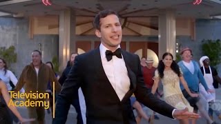 2015 Emmys  Andy Sambergs Opening Routine [upl. by Piotr406]