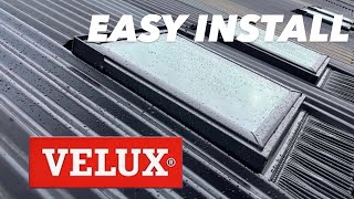 Velux Skylight installation Easy DIY quotAs seen on the Blockquot [upl. by Eignat]