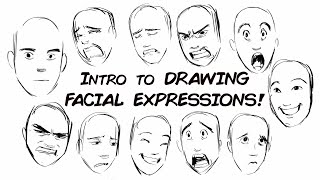 Drawing Genuine Facial Expressions Part1 [upl. by Imoen]