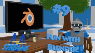 AAVolt Streams Fun with Blender 9 [upl. by Ynagoham]