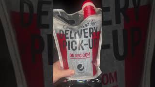 KFC Beverage Bucket kfc shorts beverage bucket halfgallon jojo drpepper 399 [upl. by Kris919]