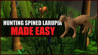 Quick Guide to Hunting Spined Larupia in OSRS  Hunter Guide  Hunters Rumours [upl. by Neelyam]