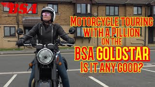 2024 BSA GoldStar 400 mile pillion Touring review amp Surprising fuel consumption performance [upl. by Alyss]