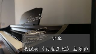 Piano Cover李治廷amp郁可唯  小至  电视剧《白发王妃》主题曲 [upl. by Aleekahs556]