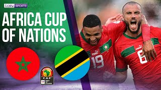 Morocco vs Tanzania  AFCON 2023 HIGHLIGHTS  01172024  beIN SPORTS USA [upl. by Boccaj]