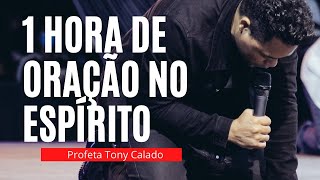 1 HORA DE INTENSA ORAÇÃO NO ESPÍRITO EM LÍNGUAS  Tony Calado [upl. by Farrica]