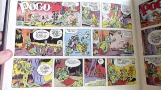 Pogo  Vol 1 of the Complete Syndicated Comic Strips by Walt Kelly  video preview [upl. by Akinehs]