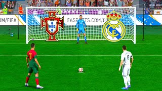 FIFA 23  PORTUGAL VS REAL MADRID I PENALTY SHOOTOUT I FINAL FIFA WORLD CUP QATAR 2022 I [upl. by Akirdnas]