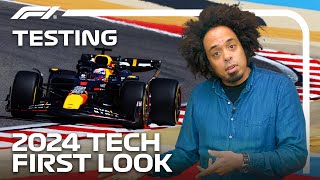 First Look At The 2024 Cars  Tech Talk  F1 PreSeason Testing [upl. by Ernestine246]