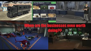 What Level Should You Do The Businesses In GTA Online [upl. by Anitsim]