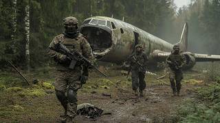 Action Movie Special Forces Search for Crashed Plane with Secret [upl. by Enaj]