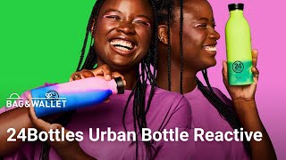 Обзор меняющих цвет бутылок 24Bottles Urban Bottle Reactive [upl. by Eehc]