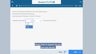 Using your keyboard to answer a dropdown question [upl. by Nalyd]