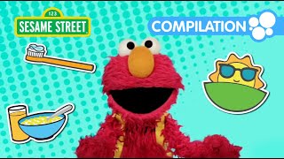 Elmos Morning Routine  Sesame Street Songs Compilation [upl. by Llerej]