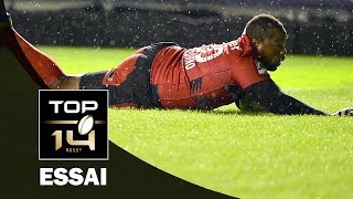 Lessai de Mathieu Bastareaud Toulon TOP 14  Bayonne  Toulon  J1  Saison 201415 [upl. by Atiluj618]