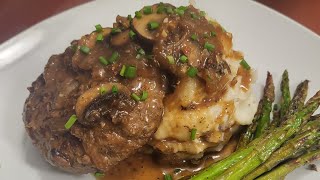 EASY Homemade Salisbury Steak That EVERYONE Will Love ❤️ [upl. by Aizitel]