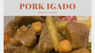 Pork Igado  Simple Recipe [upl. by Nagaek]