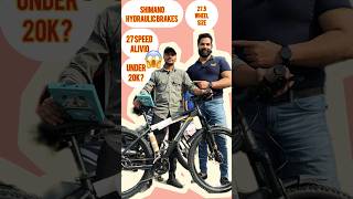 Fittrip niner lene Sarita vihar se aaye Harish bhai Hydraulic 27 gears best mtb in India viral [upl. by Ritter]