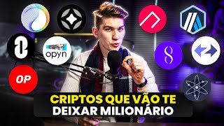 Top 10 Criptomoedas Desconhecidas Com Potencial de 100x [upl. by Elagibba]