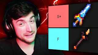 I Ranked Every Weapon in Hypixel SkyBlock [upl. by Llertnod]