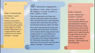 The Early Gnathostomes Placoderms By Dr Ranjana Agrawal1 [upl. by Vivyanne]