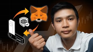 Cách Kết nối Ví lạnh Ledger Nano X trên MetaMask và Giao dịch Crypto [upl. by Adlesirc281]