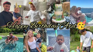 Perrie shares an adorable video of Axel for his birthday via Instagram 🥺🥳❤️ [upl. by Honan]