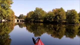 Kayak NJ Lake Hopactong Canal Section Paddle 92013 [upl. by Allesiram838]