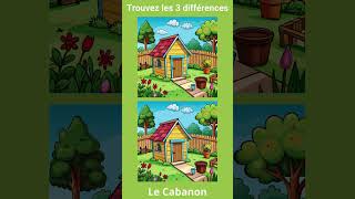 Le Cabanonshorts quiz aiart drole ias games gaming puzzle find spot differences jeux [upl. by Eenalem]