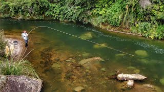 INCREDIBLE Fly Fishing on one of the BEST Trout Rivers in the World [upl. by Assiron282]