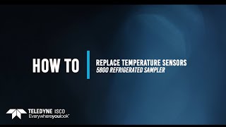 5800 Sampler  How To Replace Temperature Sensors [upl. by Ladnyk]