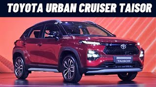 Toyota Urban Cruiser Taisor 2024  Interior Exterior Price and Features  Front Wheel Drive [upl. by Algy936]