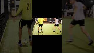 Goalkeeper Scores Incredible Goal Playing Outfield nutmeg goalkeepergoals footballskills [upl. by Emsoc517]